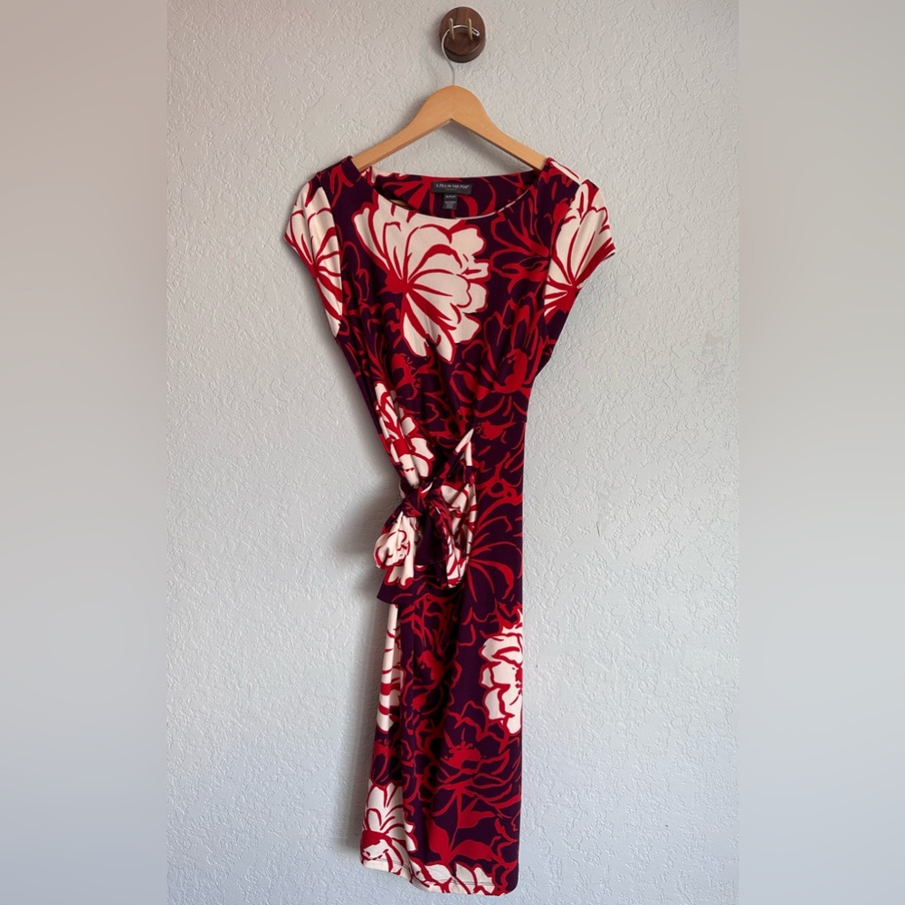 A pea in the pod maternity Wrap dress